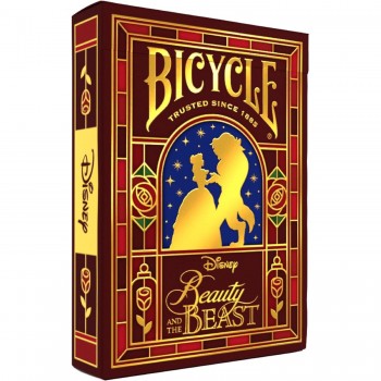 Disney Beauty and the Beast žaidimo kortos Bicycle